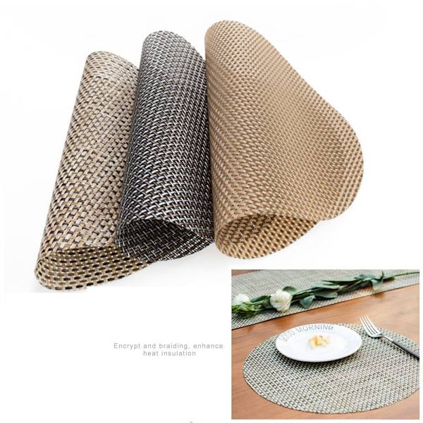Drink Coaster Dinner Placematos VAALEAN HARMAA light grey