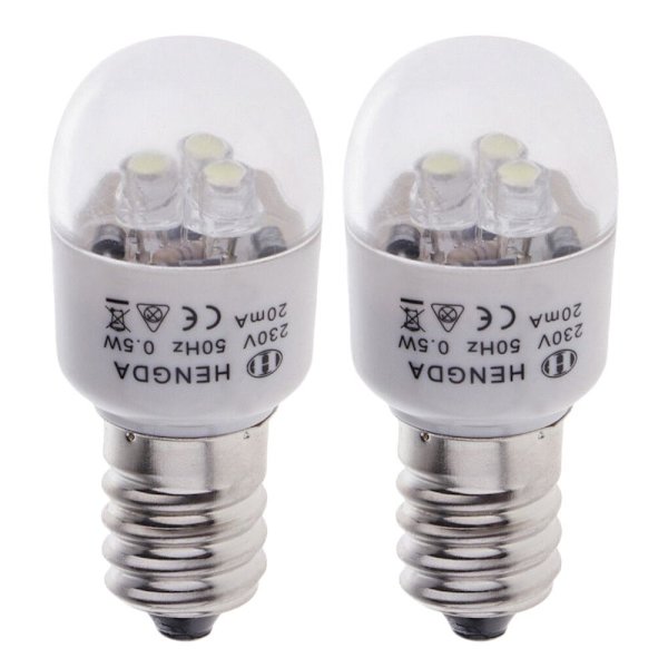 2stk Elektrisk Symaskine Pære Symaskine Lys LED