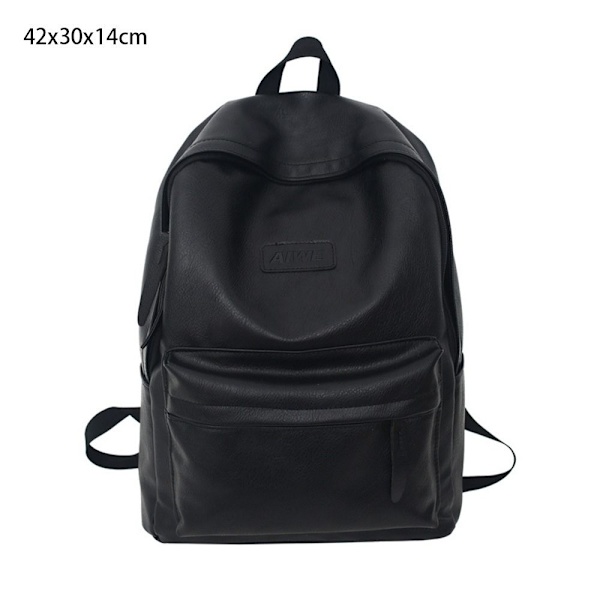 Miesten reppu Pu Computer Reppu MUSTA black