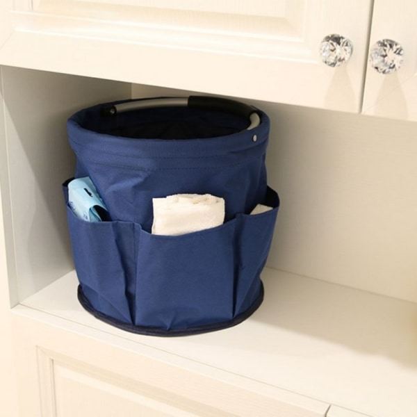 Multi Pocket Trädgårdsredskap Väska Nursery Storage Korg SVART black