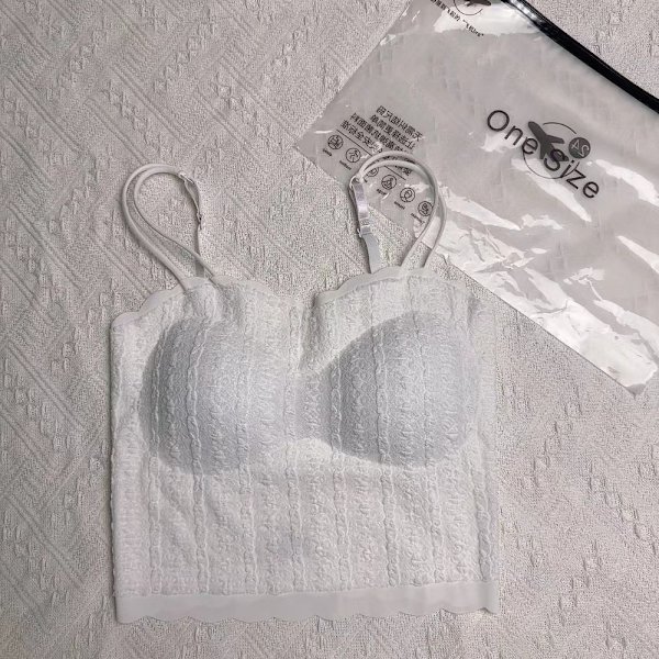 Crop Top Camisole VIT White