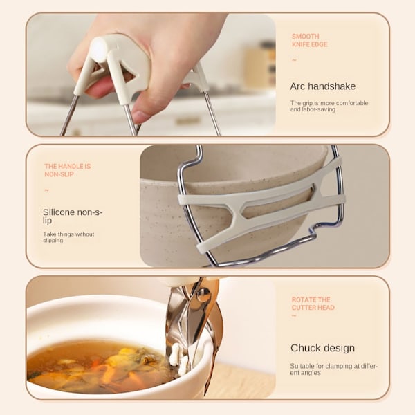 Hot Plate Gripper Hot Dish Plate Clip GUL STYLE 2 STYLE 2 yellow style 2-style 2