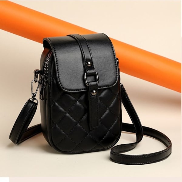 Lærhåndvesker Kvinneveske Crossbody-vesker