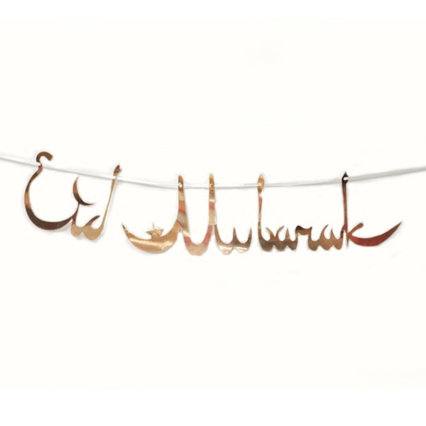 Eid Mubarak Banner Eid hængende ornamenter 6 6 6