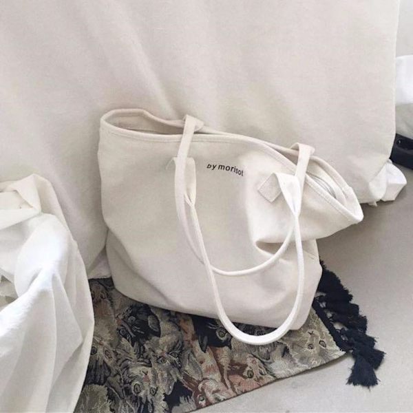 Simpel skuldertaske Messenger taske HVID white