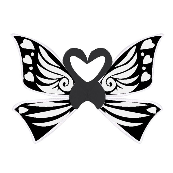 Butterfly Fairy Wings Princess Angel Wing MUSTA Black