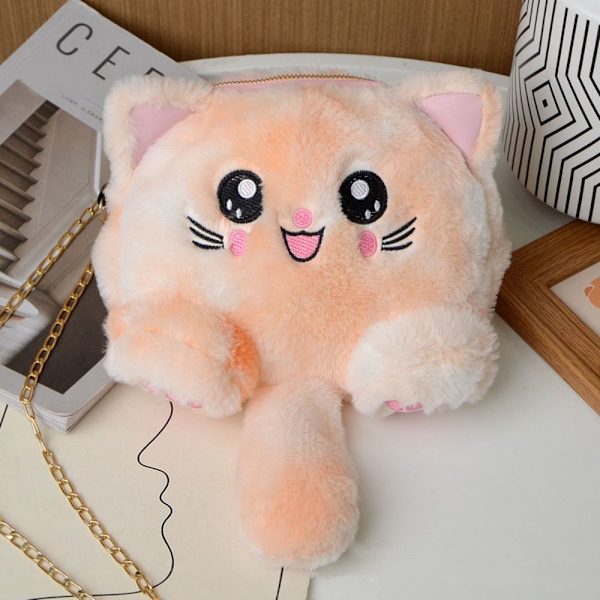 Cat Crossbody Bag Cat Pehmolaukku 3 3 3