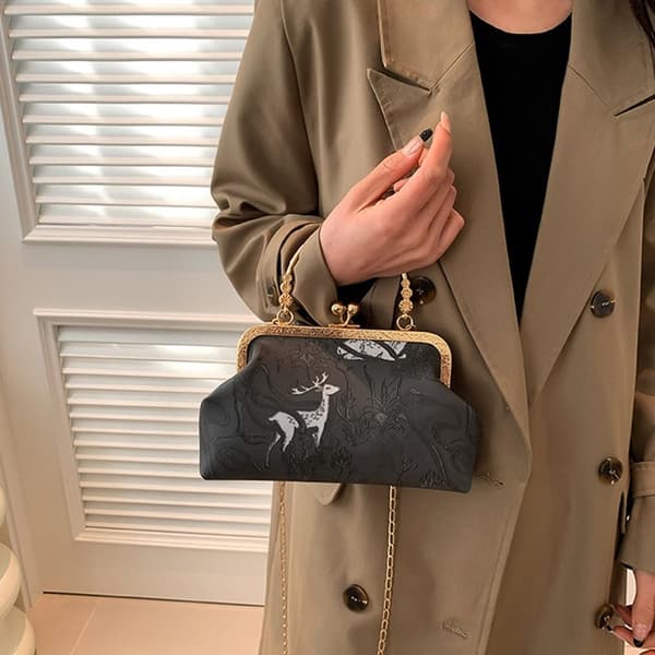 Skuldertaske Messenger Taske SORT black