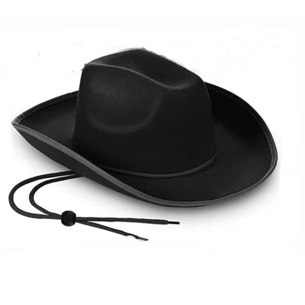 Cowboy Hat Cowgirl Hat SORT SORT Black
