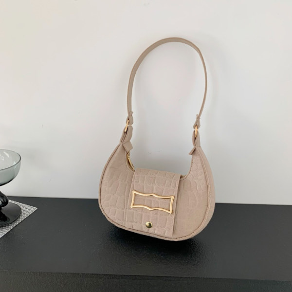 Axelväska Underarmsväska KHAKI Khaki