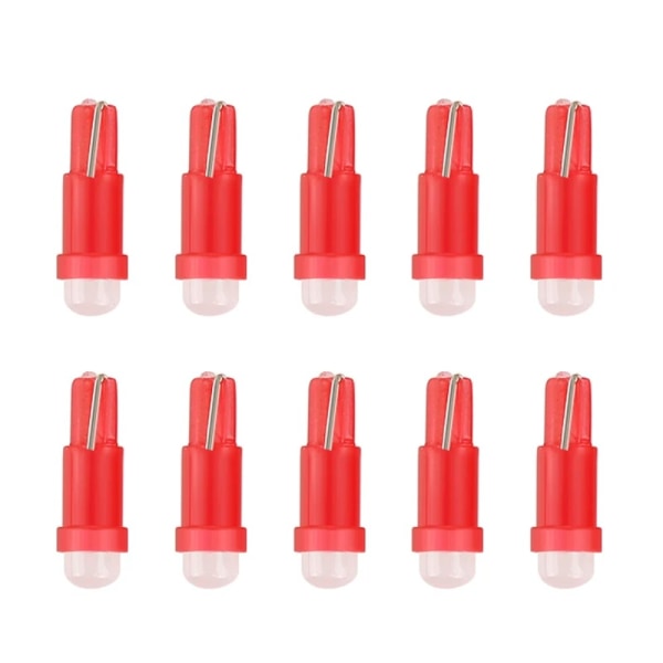 T5 LED-lampor Dashboard-ljus ROSA 10ST 10ST Pink 10Pcs-10Pcs