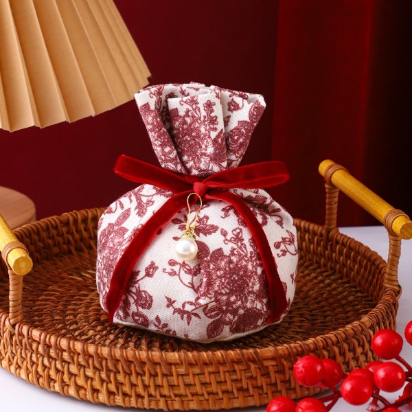 Cny Orange Taske Bryllupsgave Tasker Velsignelse Pakning