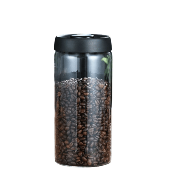 Kaffebeholder Kaffeoppbevaring SVART Black
