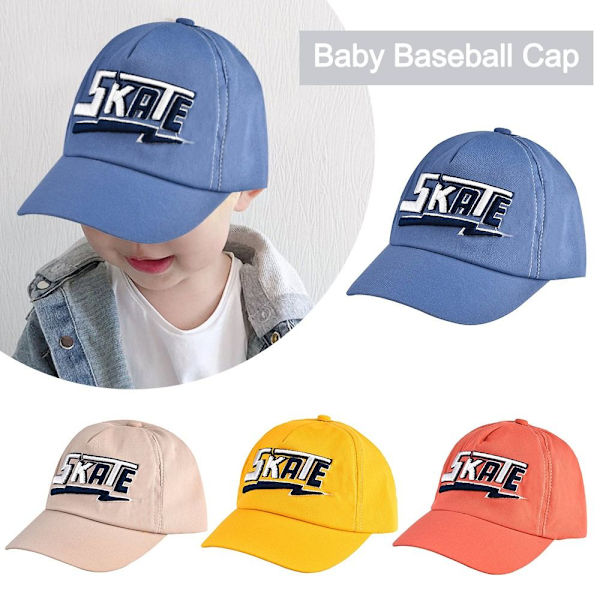 Baby baseballkasket solhat BLÅ Blue