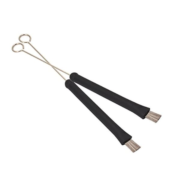 Jazz Trommebørste Trommestik Børste SORT PLASTIK Black Plastic-Plastic