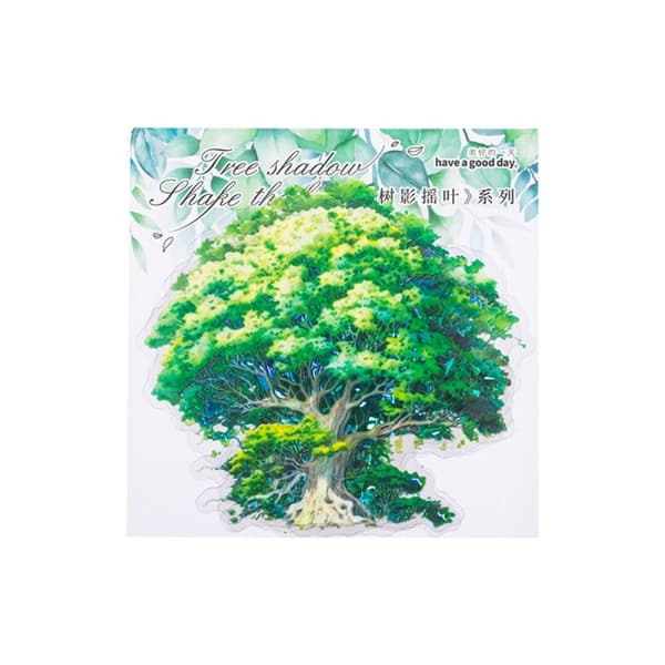 10 kpl/pakkaus laserpuutarroja Scrapbooking-liimatarra E E