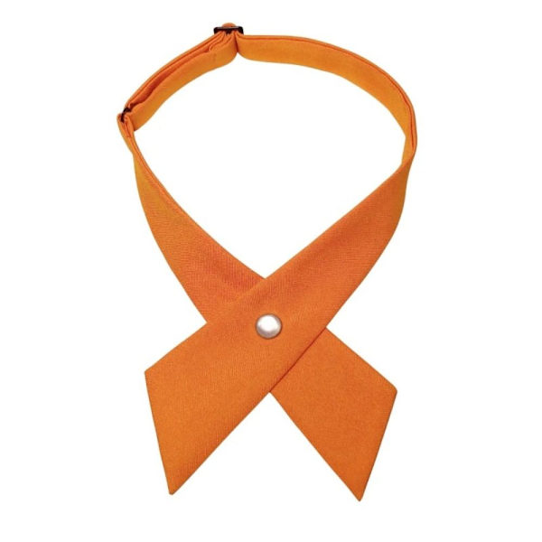 Cross Bowtie skjorte slips ORANSJE Orange