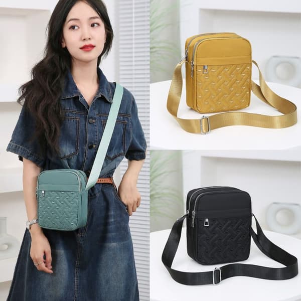 Crossbody-väska Axelväska GRÅ grey