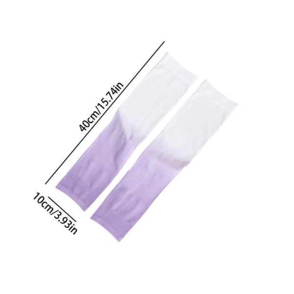 Gradient Color Arm Sleeves Cover 03 03 03