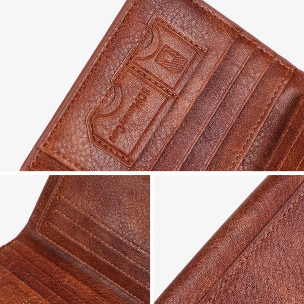 Lyhyt lompakko Kolikkokukkaro RUSKEA 2 KERROSTA 2 KERROSTA brown 2 layers-2 layers