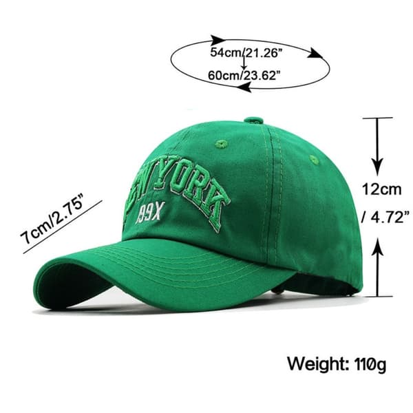 Baseballkasketter med bogstavbroderi Snapback-hatte SORT black