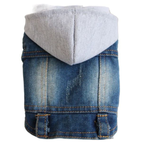 Cowboy Dog -huppari Denim Pet Vest Koiran farkkutakki