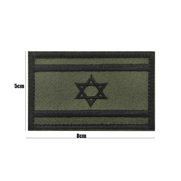 Army Rank Patch Brodery Etikett 6 6 6