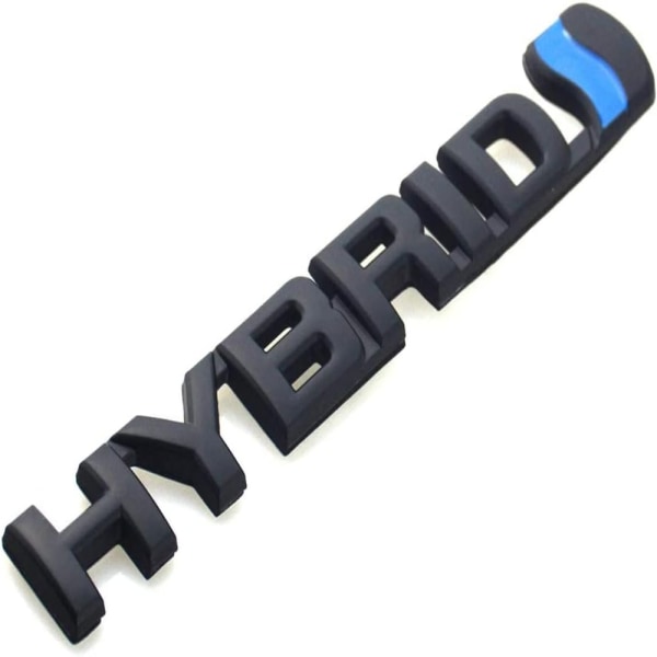 2 STK Hybrid Emblem 3D Logo Bokstaver Bil Badge Bil Badge