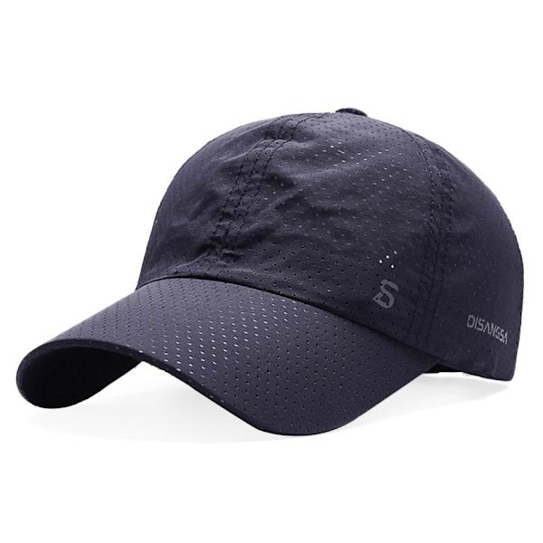 Cap Solskydd MARINBLÅ ANDAS STIL ANDAS Navy blue Breathable Style-Breathable Style
