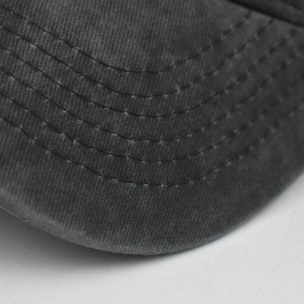 Brevbroderi Baseballkepsar Snapback Hattar GRÅ grey