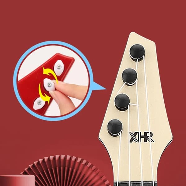 Leksaksgitarr Ukulele för Barn BLÅ blue