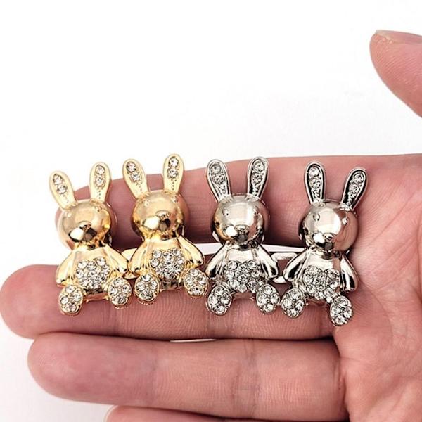 Stram taljeknap Justerbar taljeclip GOLD LARGE Gold Large