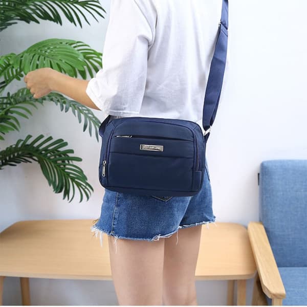 Crossbody-väska Axelväska BLÅ BLÅ blue