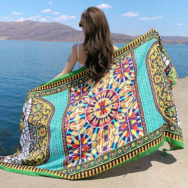 90x180 cm Beach Shawl Bandana 3 3 3
