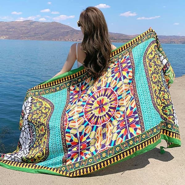 Rantapyyhe Bandana 90x180cm 7 7 7
