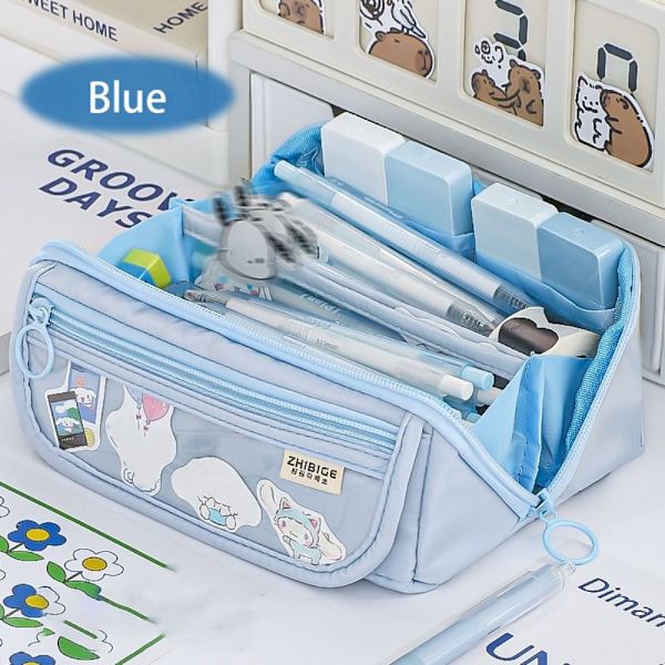 Kynälaukku Case SININEN Blue