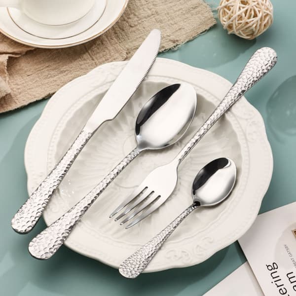 8 st Salladsgafflar Middagsgafflar SILVER Silver