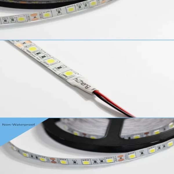 LED-slinga Belysningstejp VARMVIT EJ VATTENTÄT EJ Warm White Not Waterproof-Not Waterproof