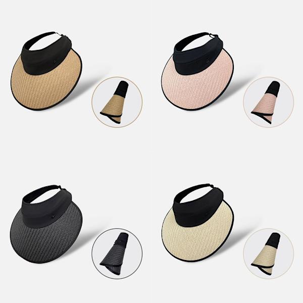 Tom Top Hat Visir Cap SORT Black