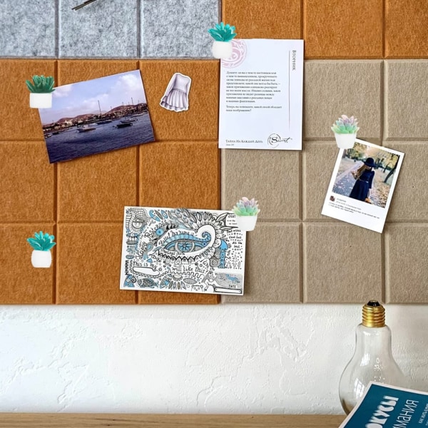 20 st Push Pins Set Resin Thumbnails Thumb Tacks