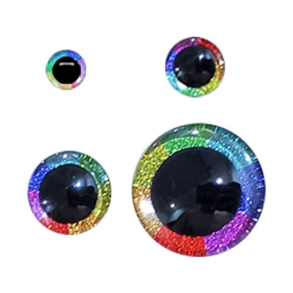 6 kpl/3 paria Eyes Crafts Eyes Puppet Crystal Eyes 18MM 18MM 18mm