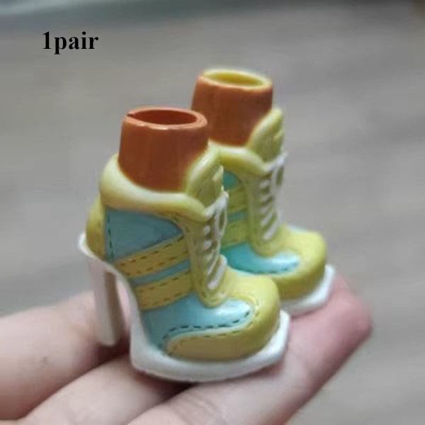 1/6 Doll Skor Högklackade Väskor 8 8 8