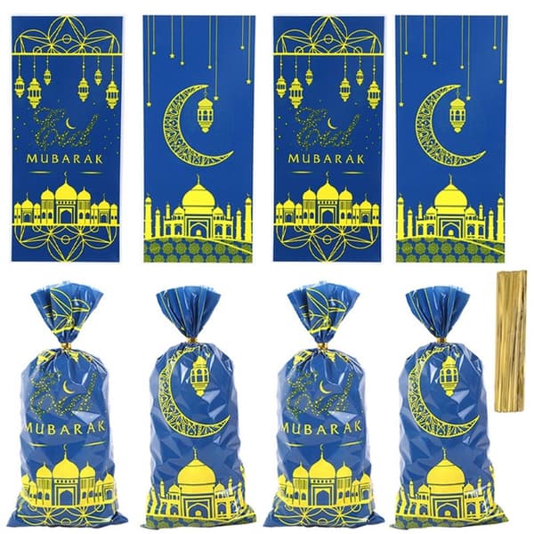 50 st Eid Mubarak Godispåsar Keksgodispåsar STYLE 4 STYLE 4