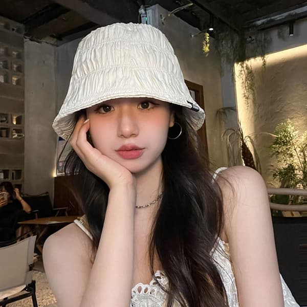 Bubble Bucket Hat Kalastajanhatut VALKOINEN White