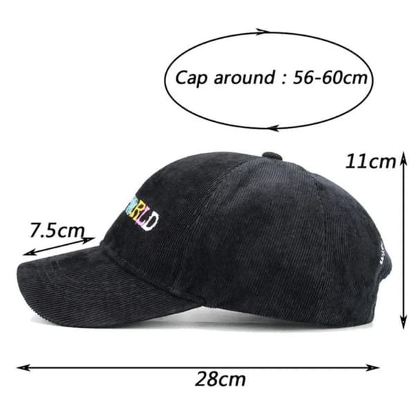 Baseballkasketter Broderet Hat RØD red
