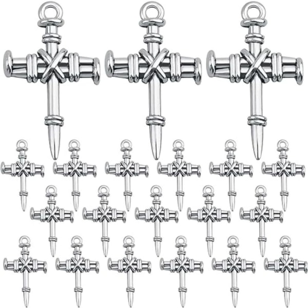 Cross Charms Alloy Nail Charms Cross Charms Antique