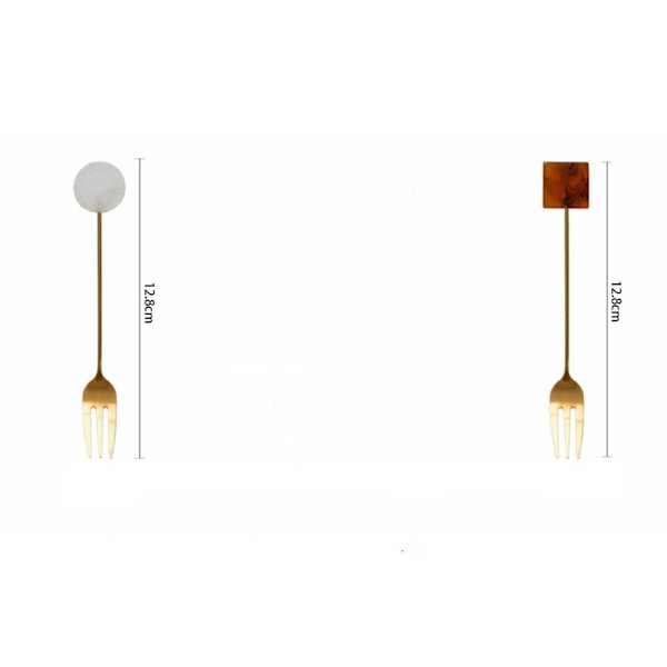 Hedelmähaarukka Kakkuhaarukka KELTAINEN KUUSIkulmainen KUUSIkulmainen Amber Hexagonal-Hexagonal