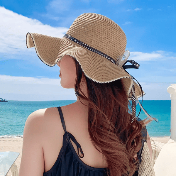 Sommerhatt for kvinner, strand solhatt 02 02 02