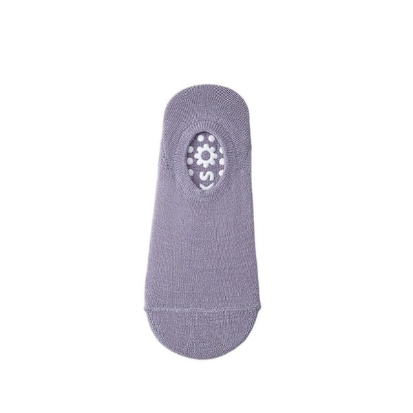Yogastrumpor Golv Pilatesstrumpor LILA Purple