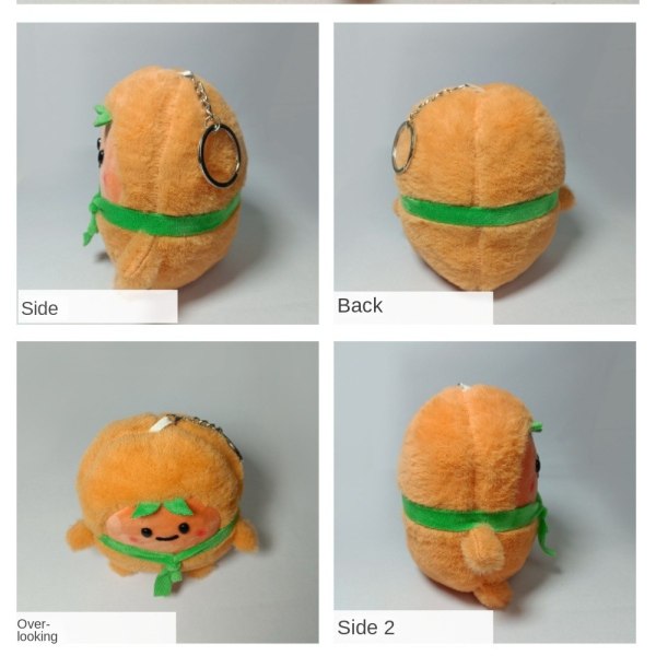 Plysj Potet Potet Doll Nøkkelring POTET POTET Potato